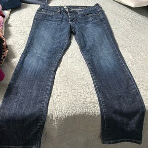 Straight leg jeans